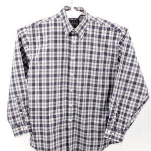 Jos. A. Bank "Classic" Long Sleeve Plaid Shirt